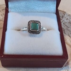 Turquoise 925 Sterling Silver Ring